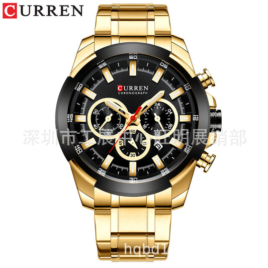 CURREN 8361 Men's Business Watch with Calendar