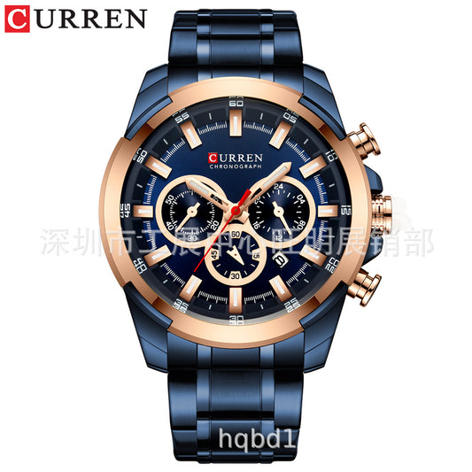CURREN 8361 Men's Business Watch with Calendar