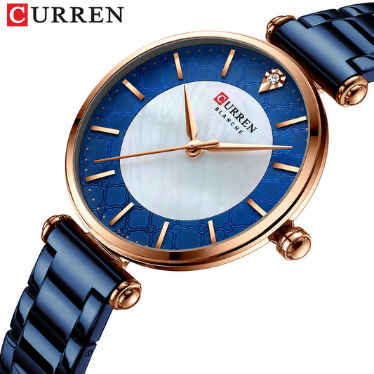 Curren 9072 Women's Mother-of-Pearl Watch