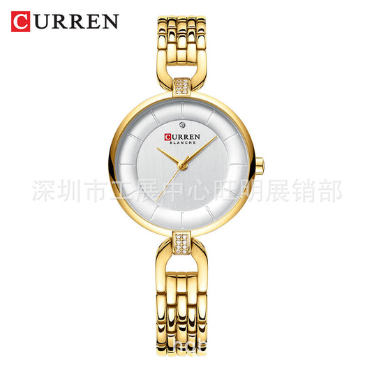 CURREN 9052 Women's Minimalist Watch