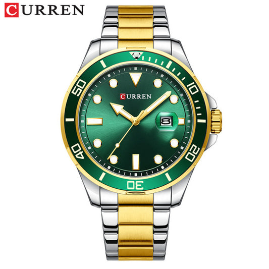 Curren 8388 Steel Band Quartz Men's Watch