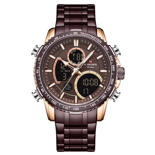 NAVIFORCE 9182 Men's Waterproof Multifunctional Watch