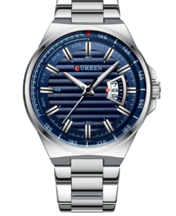 Curren 8375 Men's Watch 45MM with Calendar (One Piece)