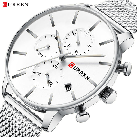 Curren 8339 Waterproof Quartz Business Watch