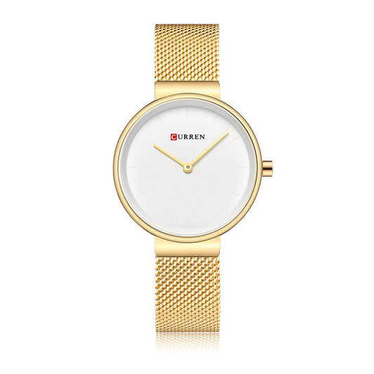CURREN 9016 Stylish Waterproof Quartz Watch for Women