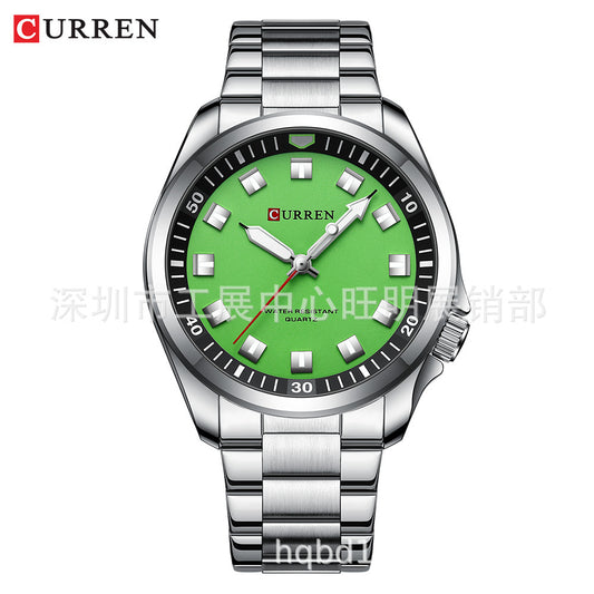CURREN 8451 Men's Waterproof Steel Watch (Couple's)
