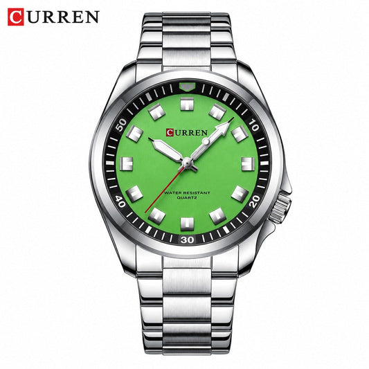 CURREN 8451 Men's 44 mm Steel Business Watch