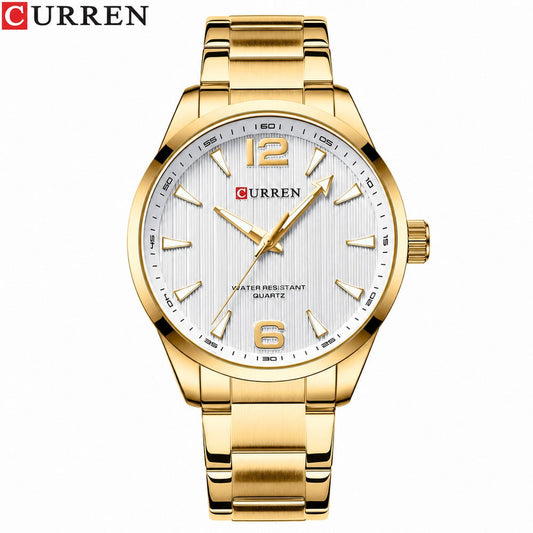 CURREN 8434 Men's Minimalist Business Watch
