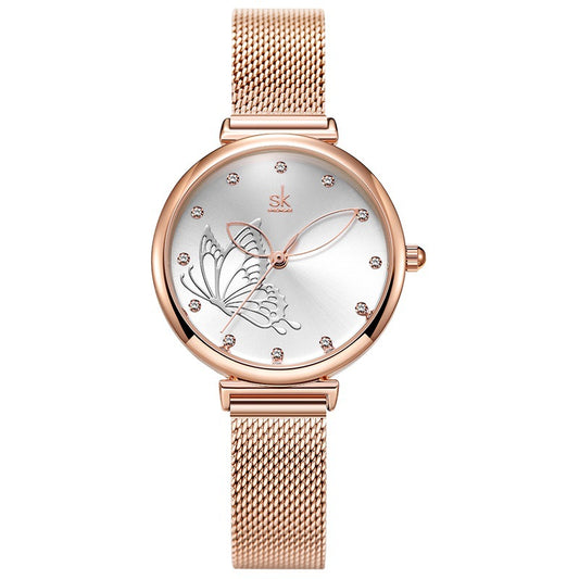 NAVIFORCE NF5011 Women's Butterfly Quartz Watch