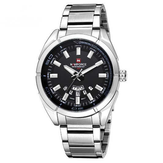 NAVIFORCE Waterproof Quartz Calendar Watch 9038